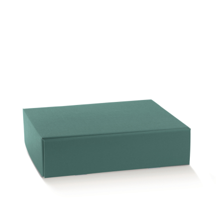 Scatola Cantinetta per Tre Bottiglie verde