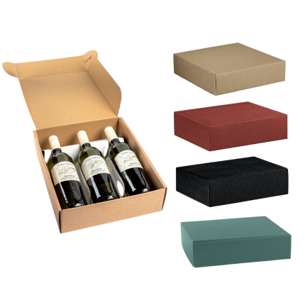 Scatola Cantinetta per Tre Bottiglie