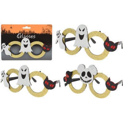 Occhiali Oro Halloween