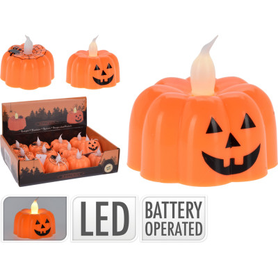 T-Light Zucca Halloween Led