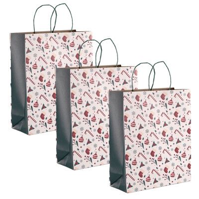 Sacchetti in carta cordino ritorto XmasCandy