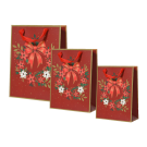 Sacchetti in carta con fiocco rosso