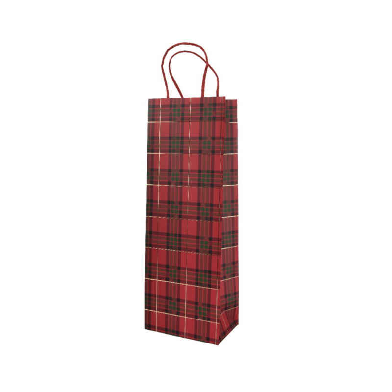 Shopper in carta porta bottiglia (2 Pezzi)