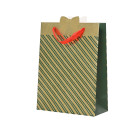 Sacchetto in Carta Stripes Oro
