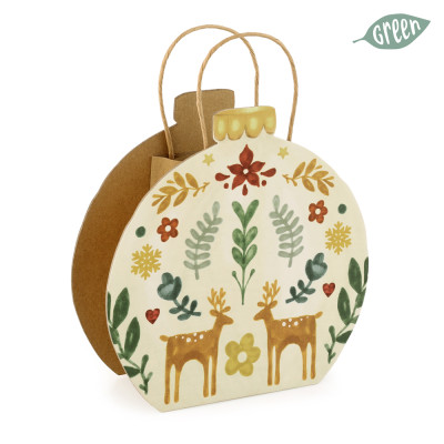Paper Bag Folky Xmas