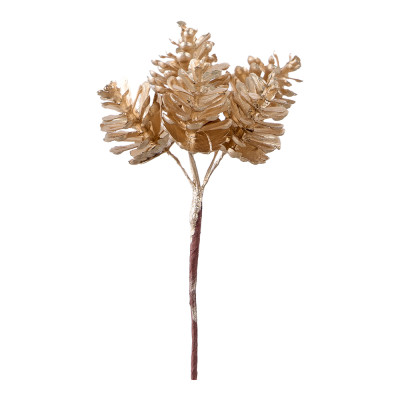 Ramo di Pigne Oro 16cm