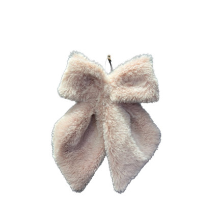 Fiocco di Peluche Rosa