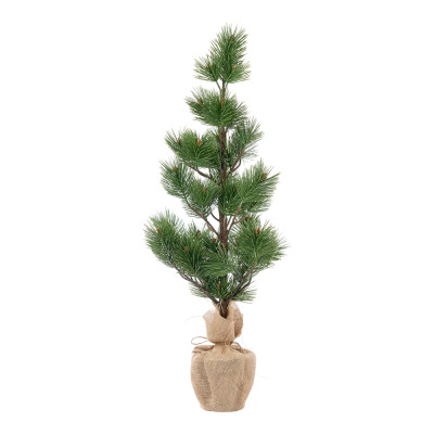 Pino con Base Sacco in Juta 95cm