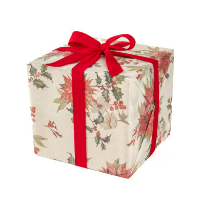 Fogli Carta Velina Stella di Natale Bianco