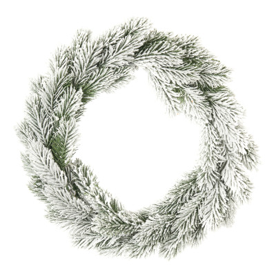 Corona di Pino Nordmann Innevato 35cm