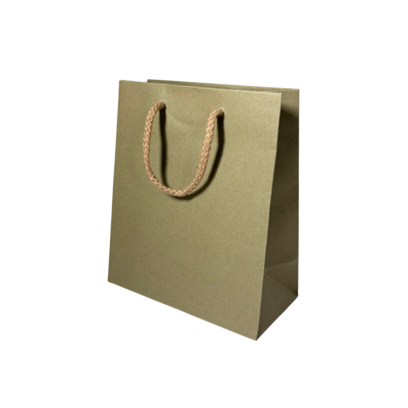 Sacchetti in Carta Kraft con Maniglia in Cotone