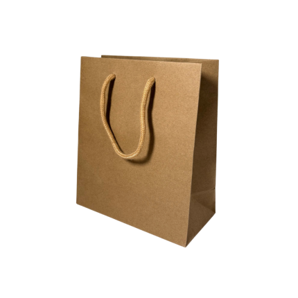 Sacchetti in Carta Kraft con Maniglia in Cotone