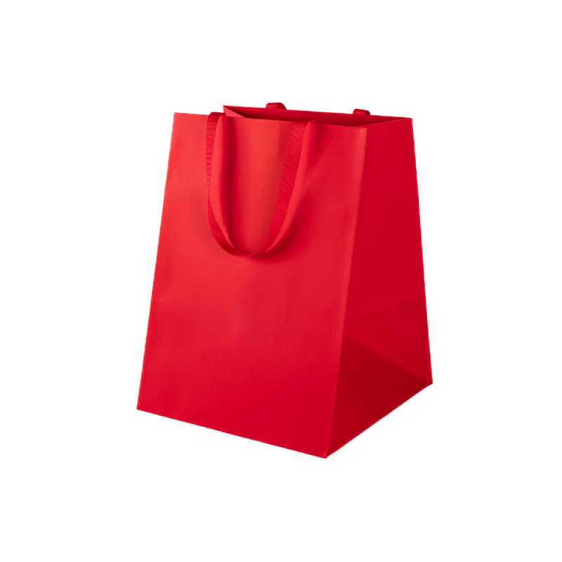 Shopper Special Paper Portapanettone Rosso