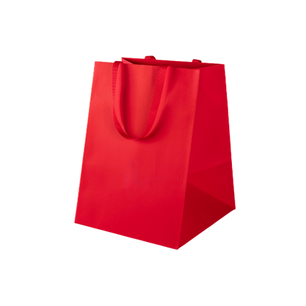 Shopper Special Paper Portapanettone Rosso
