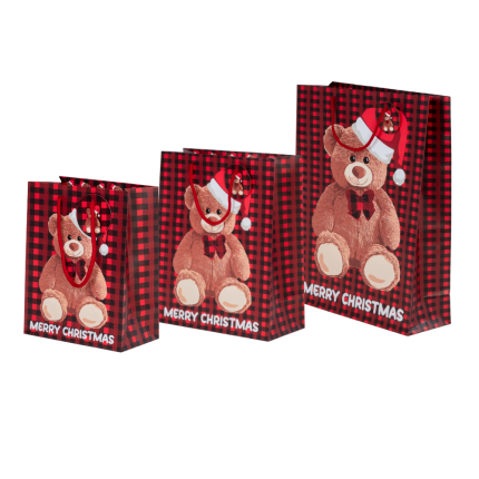 Shopper Paciocchino con Cordini in Cotone