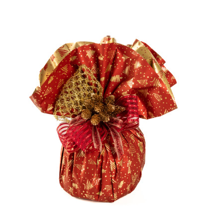 Tondi Alberelli Rosso Oro in Polipropilene (10 Pezzi) Tondi Alberelli Rosso Oro in Polipropilene (10 Pezzi)