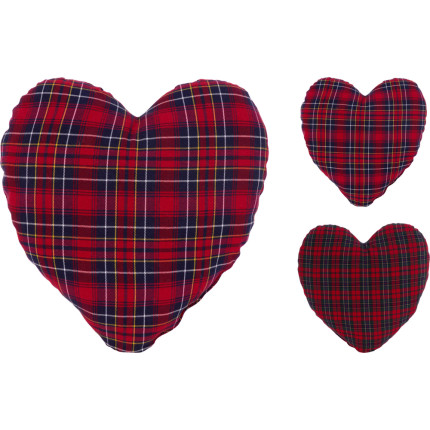 Cuscino Scozzese a Cuore