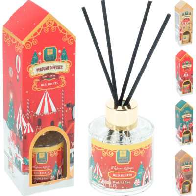 Diffusore Natalizio in Vetro con Confezione Regalo 50ML
