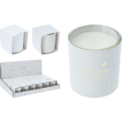 T-Light in Vetro Bianco 4,5cm