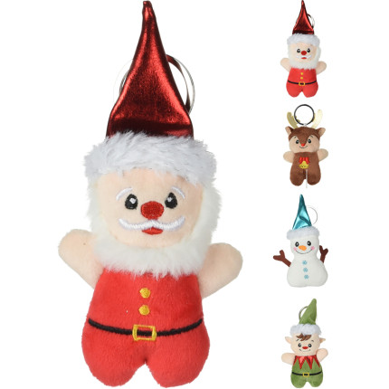 Portachiavi Natalizio di Peluche