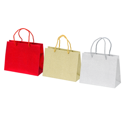 Sacchetti Glitter con Cordini in Cotone