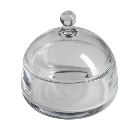 Potiche in Vetro con Coperchio Grande Potiche in Vetro con Coperchio Grande