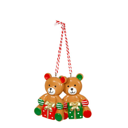 Orsetti Natalizi Pendenti (2 Pezzi) Orsetti Natalizi Pendenti (2 Pezzi)