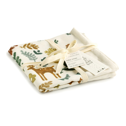 Runner Avorio Folky Xmas in Tessuto Runner Avorio Folky Xmas in Tessuto