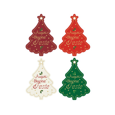 Chiudipacco Albero di Natale (80 Pezzi)