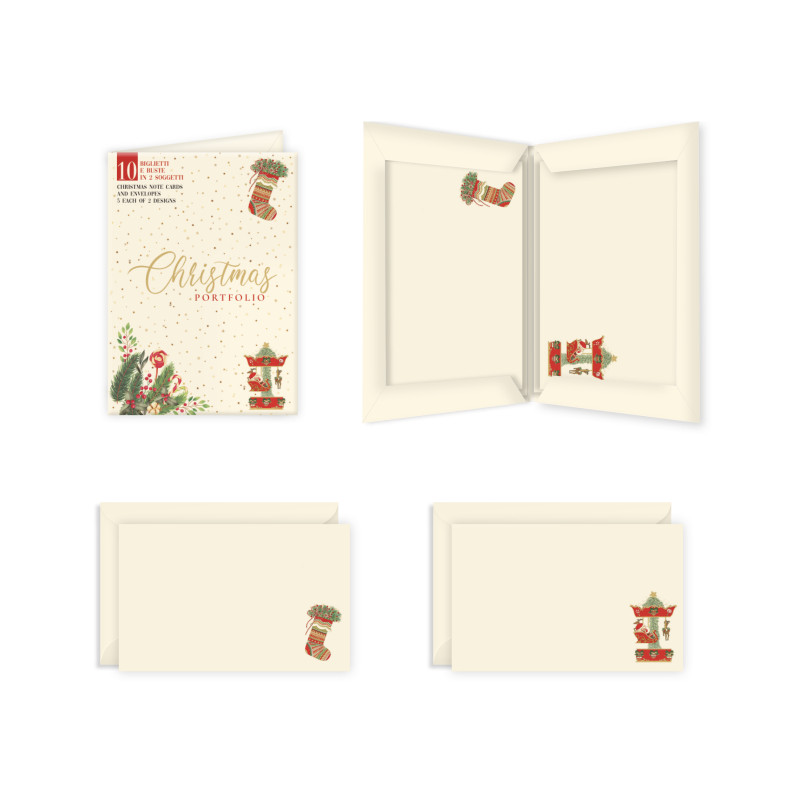 Cartoncini Calza e Giostra (10 Pezzi)