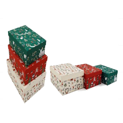 Scatola Regalo Natalizia Scatola Regalo Natalizia