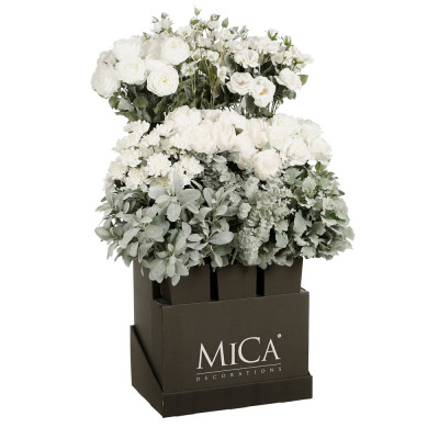 Ramo Peonia Bianco 70cm