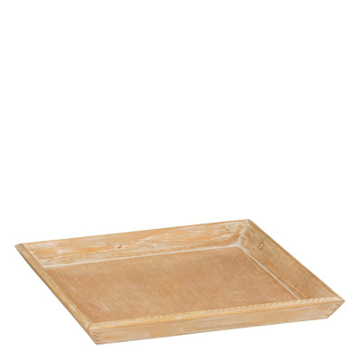 Vassoio Quadrato in Legno 30cm