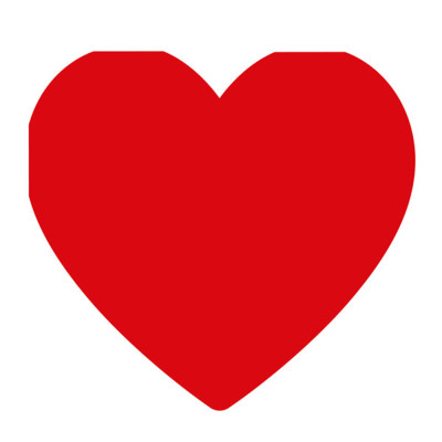 Tovaglioli in Carta Heart Red (16 pezzi)