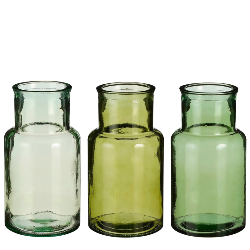 Vaso Garcia in Vetro Riciclato Verde