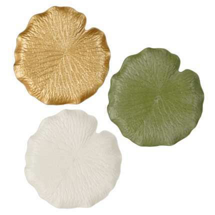 Piatto a Forma di Foglia