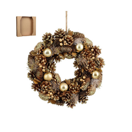 Corona Eton con Pigne 34cm