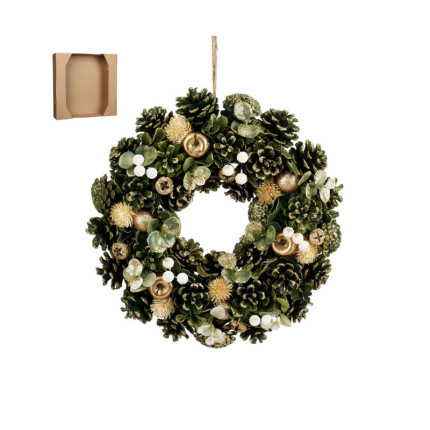 Corona Georgie con Mele 34cm