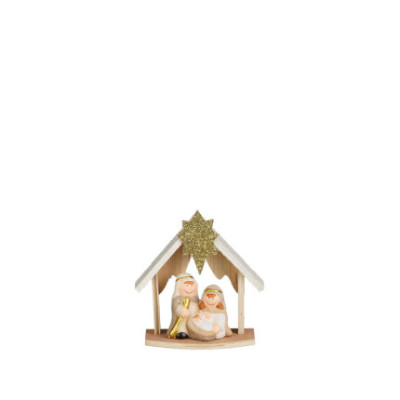 NATIVITA' IN LEGNO