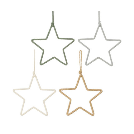 Sagoma Stella in Corda 20cm Sagoma Stella in Corda 20cm