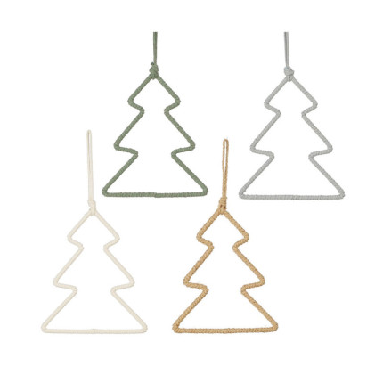 Sagoma Alberello in Corda 17cm Sagoma Alberello in Corda 17cm