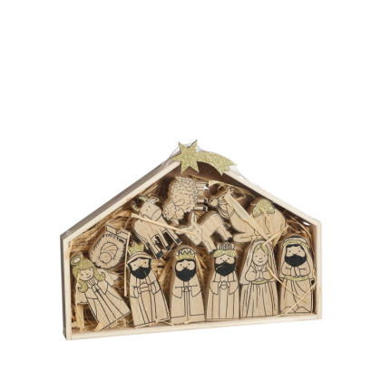 Casetta in Legno Natività