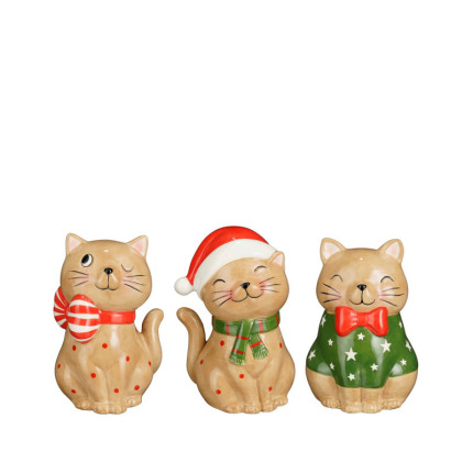 Gattino Natalizio 16,5cm