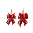 Fiocco Imbottito Rosso Pendente