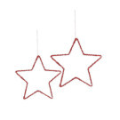 Sagoma Stella Pendente Rossa Sagoma Stella Pendente Rossa