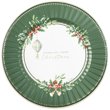 Maxi Piatti In Carta Merry Christmas To You (6 pezzi)Incartare