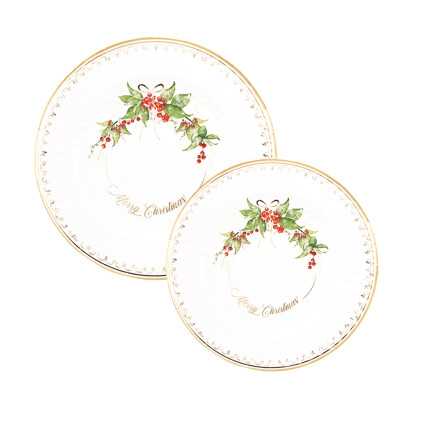 Piatti in Carta Garland (8 pezzi)