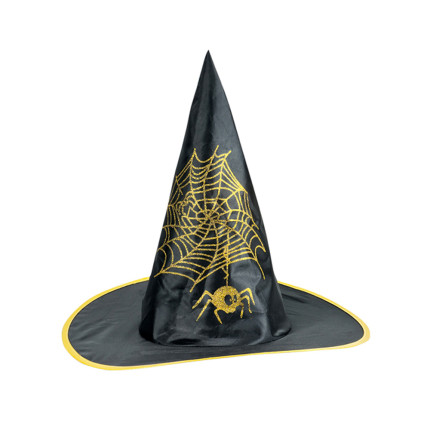 Cappello Strega Ragnatela Oro
