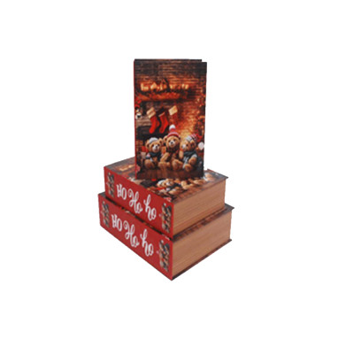 Scatola Libro Xmas Orsetti