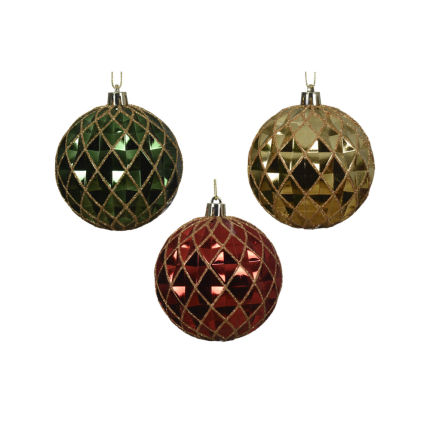 Sfera Motivo Geometrico 8cm